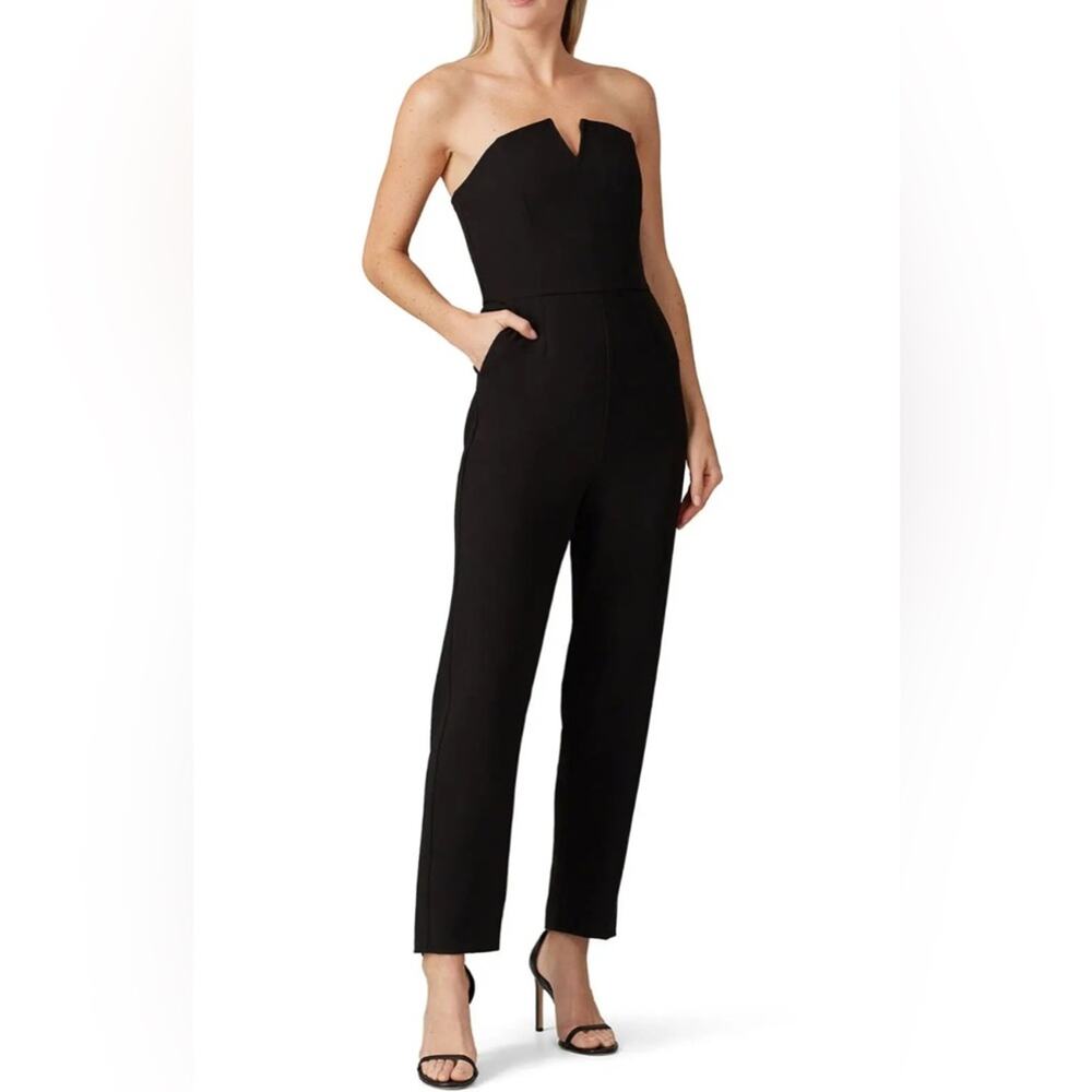 Cupcakes and Cashmere Black Jessalyn Jumpsuit